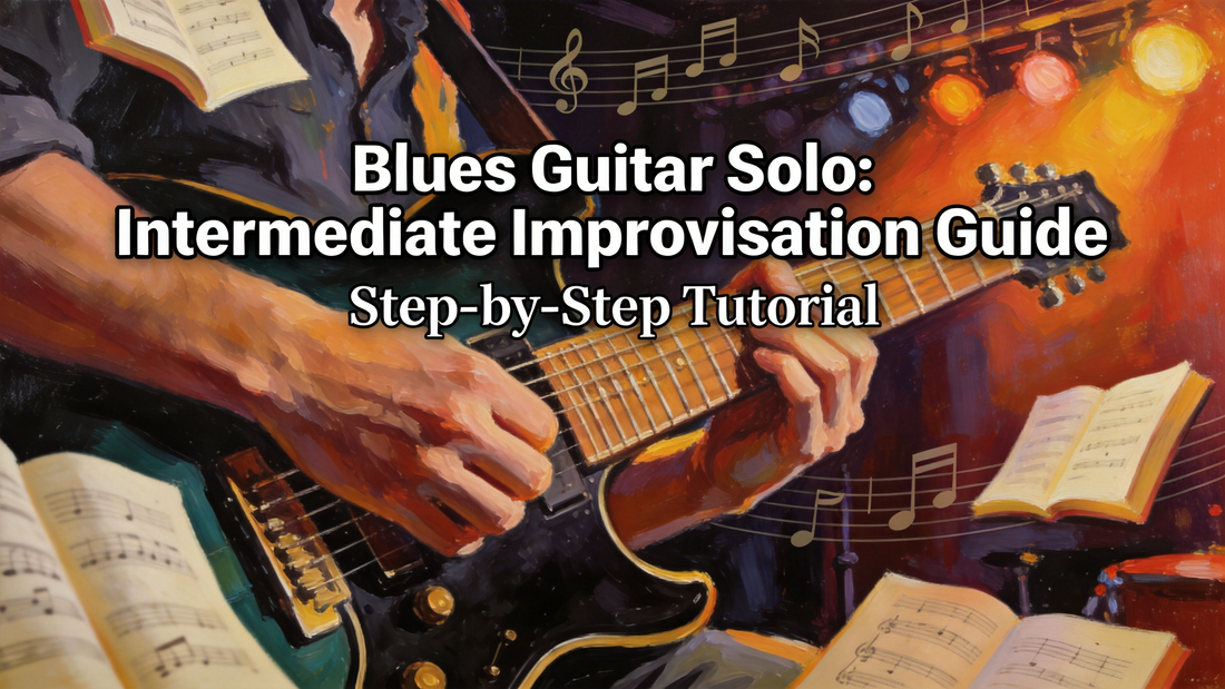 How to Improvise Blues Guitar Solos on Electric Guitar: A Step-by-Step Guide for Beginners & Intermediate Players