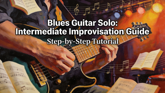 How to Improvise Blues Guitar Solos on Electric Guitar: A Step-by-Step Guide for Beginners & Intermediate Players