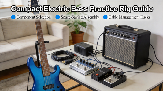 How to Build a Compact Portable Electric Bass Practice Rig for Small Apartments