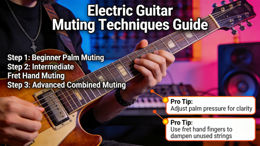 The Ultimate Guide to Practicing Electric Guitar Muting Techniques to Banish Unwanted String Noise