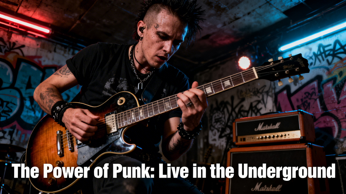 How to Create a Punk Rock Guitar Riff on an Electric Guitar