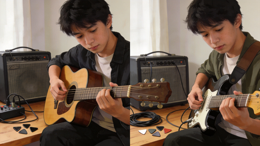 How to Smoothly Transition From Acoustic Guitar to Electric Guitar for Beginners