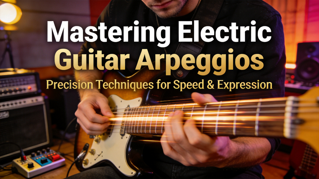 How to Master Electric Guitar Arpeggios with Speed and Accuracy