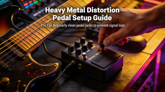 How to Dial in Perfect Heavy Metal Guitar Tones With a Distortion Pedal