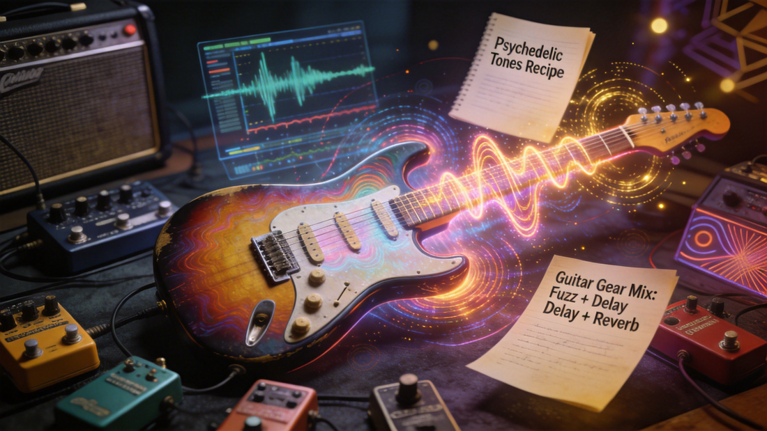 How to Create a Psychedelic Guitar Sound on an Electric Guitar