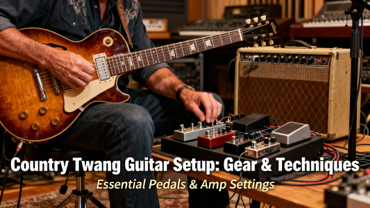 How to Create a Country Twang Tone on an Electric Guitar: Essential Gear, Techniques & Pedal Setup