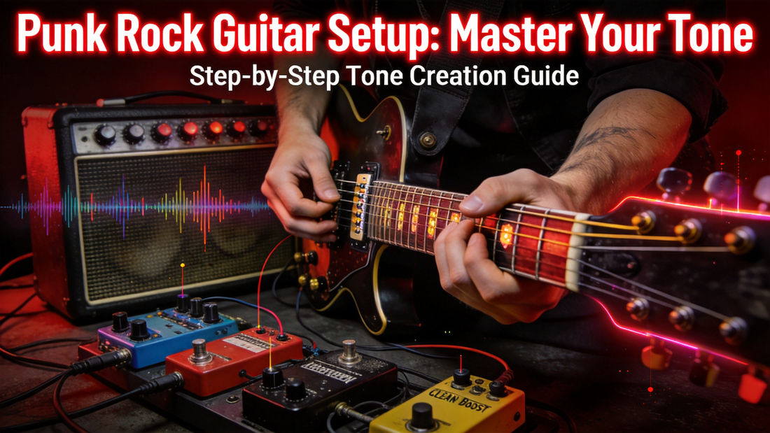 How to Create an Authentic Punk Rock Guitar Sound on an Electric Guitar