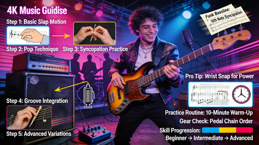 The Complete Beginner to Advanced Guide to Creating a Funk Bassline on Electric Bass