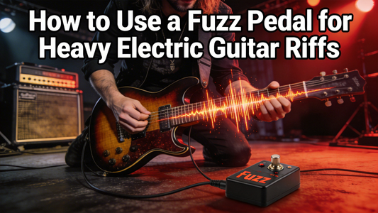 How to Use a Fuzz Pedal for Heavy Electric Guitar Riffs: A Comprehensive Guide