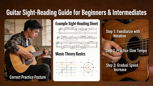 How to Improve Your Guitar Sight-Reading Skills: A Comprehensive Practice Guide for Beginners & Intermediates