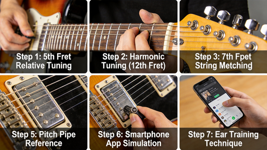 How to Tune Your Electric Guitar Without a Tuner: 7 Proven Methods & Pro Tips for Every Guitarist