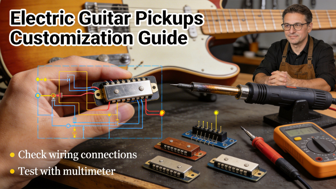 How to Customize Guitar Pickups: A Complete Guide to DIY Pickup Modifications for Electric Guitar Tone
