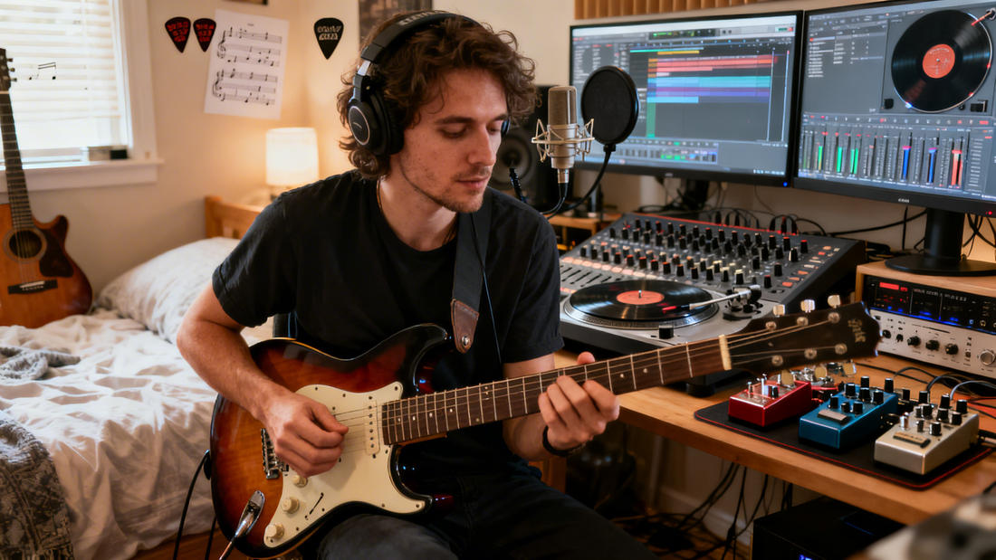How to Create Authentic Lo-Fi Guitar Sounds on an Electric Guitar: A Complete Gear & Processing Guide