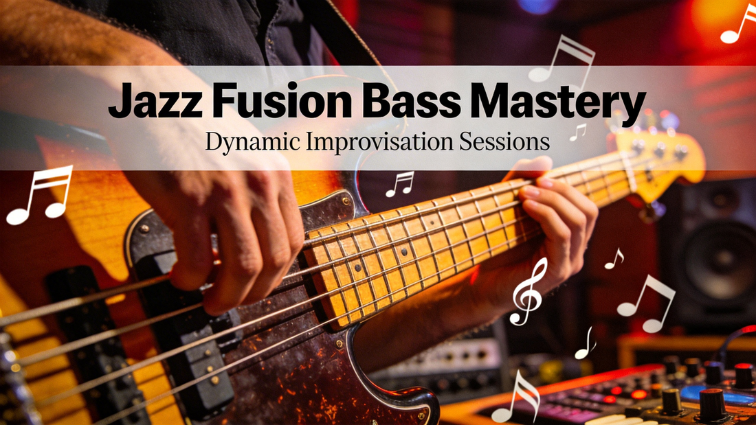 How to Create a Jazz Fusion Bassline on a 6-String Bass