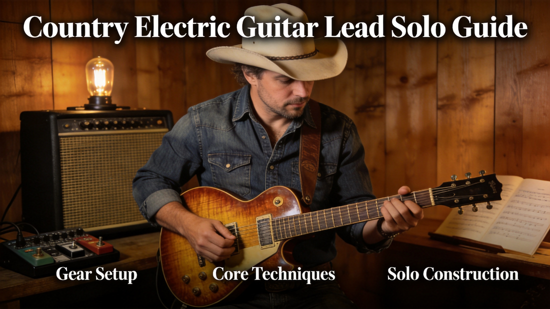 The Ultimate Step-by-Step Guide to Writing a Country-Style Electric Guitar Lead Solo for Beginners & Intermediates