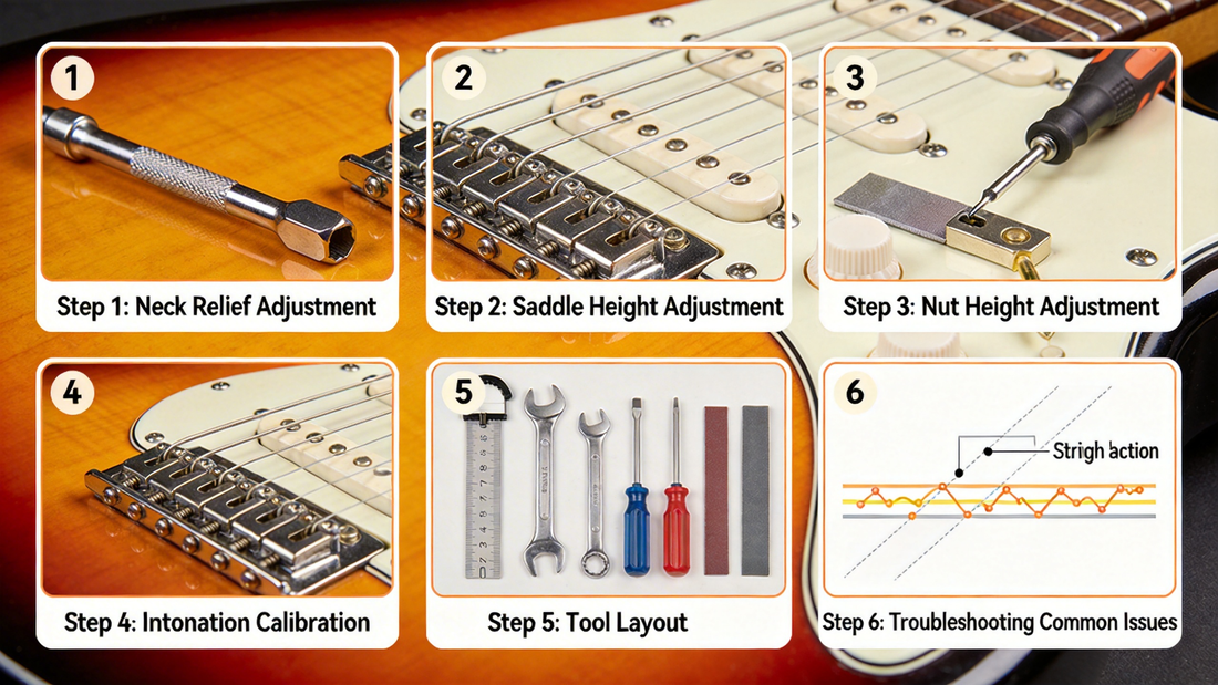 How to Adjust Electric Guitar Action: 6 Steps to Perfect Playability