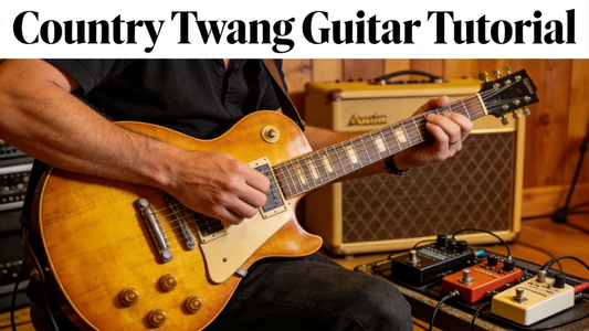 How to Create a Country Twang Tone on an Electric Guitar