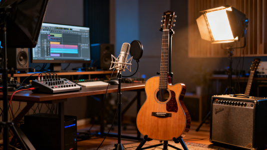How to Record High-Quality Guitar Audio at Home: A Complete Guide