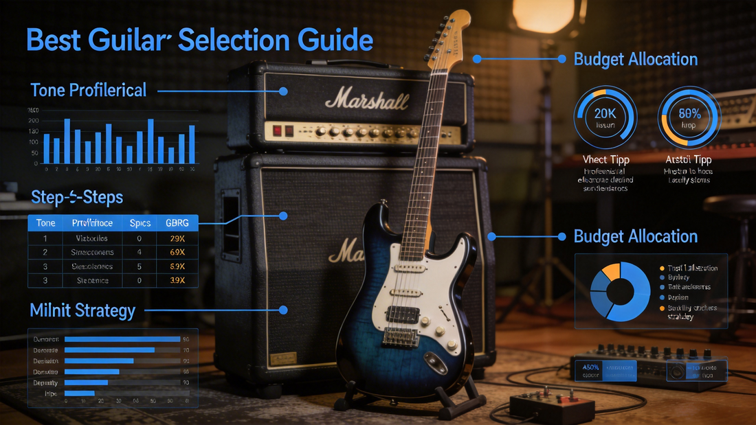 How to Choose the Right Amplifier for Your Electric Guitar: Step-by-Step Guide