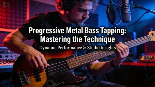 How to Master Two-Handed Electric Bass Tapping for Progressive Metal Lead Lines