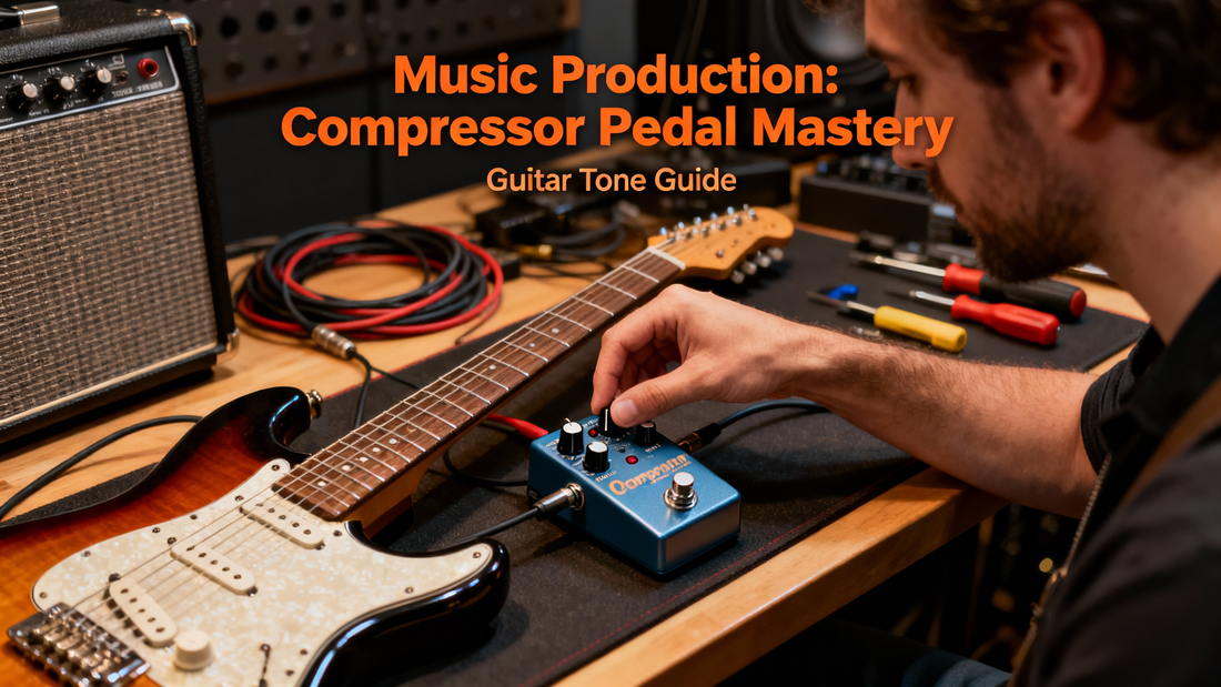 How to Use a Compressor Pedal to Even Out Your Electric Guitar's Dynamics