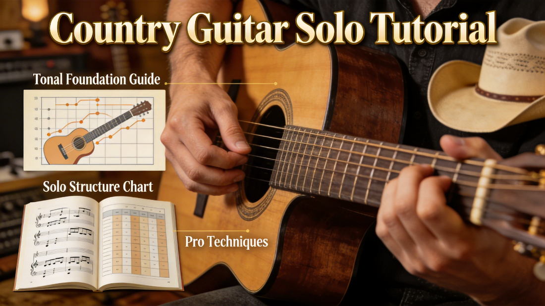 Crafting a Country-Style Guitar Solo: Tonal Foundations, Solo Structure & Pro Techniques for Beginners to Intermediate Players