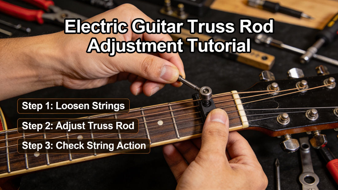 How to Adjust Your Electric Guitar’s Truss Rod to Fix Fret Buzz, Even Out String Action, and Boost Playability Across the Entire Fretboard