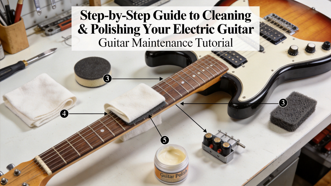 Step-by-Step Guide to Cleaning & Polishing Your Electric Guitar for Optimal Appearance & Performance