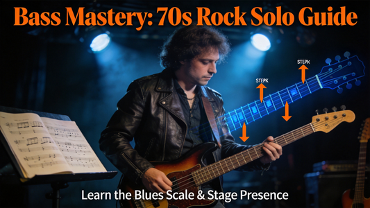 How to Create Authentic Bluesy Bass Solos for Rock Songs