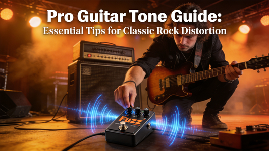 How to Use a Fuzz Pedal to Nail Iconic Electric Guitar Distortion Tones