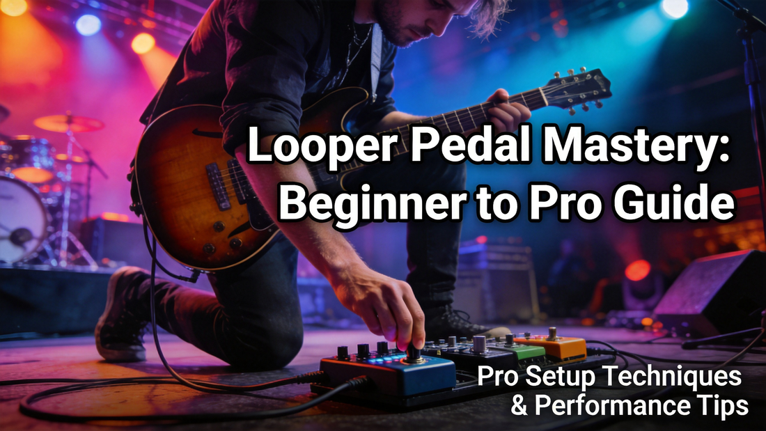How to Use a Looper Pedal for Live Electric Guitar Performances: A Complete Guide