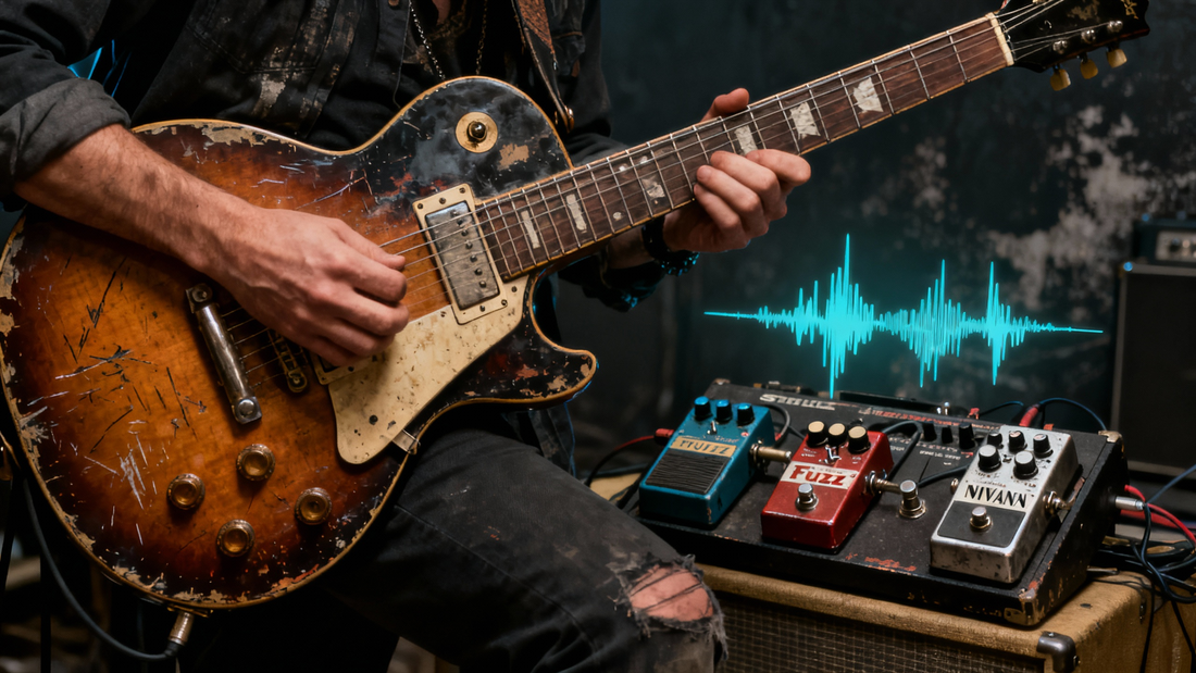 How to Create a Grunge-Inspired Distortion Tone on an Electric Guitar