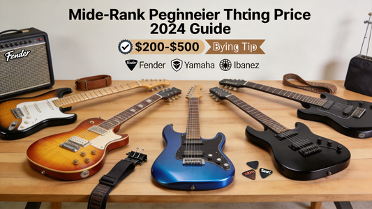 The Ultimate 2024 Guide to Choosing a Mid-Range Beginner Electric Guitar for First-Time Players