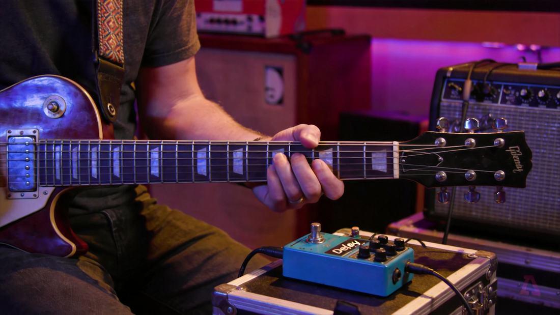 How to Use a Delay Pedal on Electric Guitar to Add Subtle Rhythmic Depth to Blues Lead Licks Without Muddying Core Note Articulation