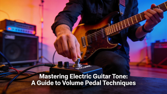 The Complete Guitarist’s Guide to Using a Volume Pedal to Control Electric Guitar Tone Intensity