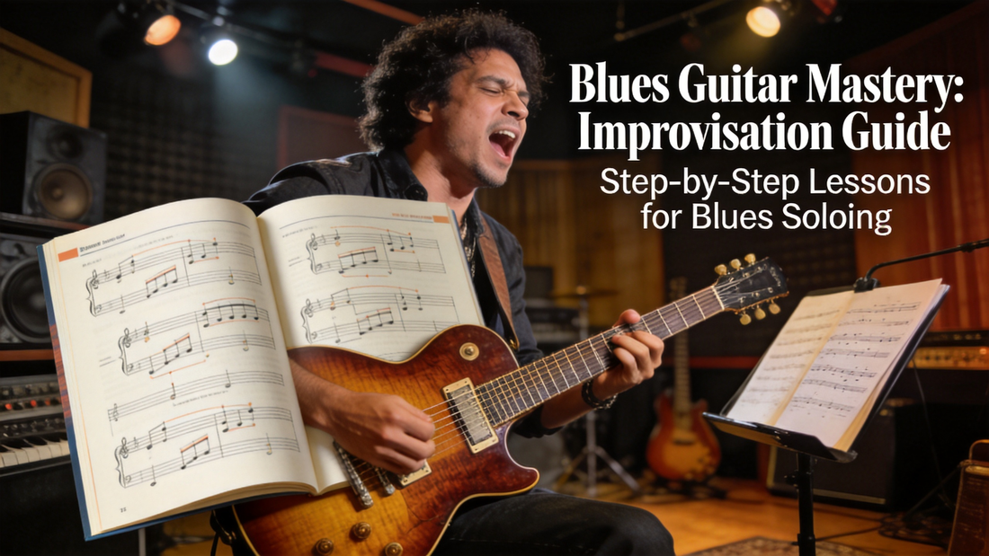 The Complete Step-by-Step Guide to Improvise Electric Guitar Blues Solos