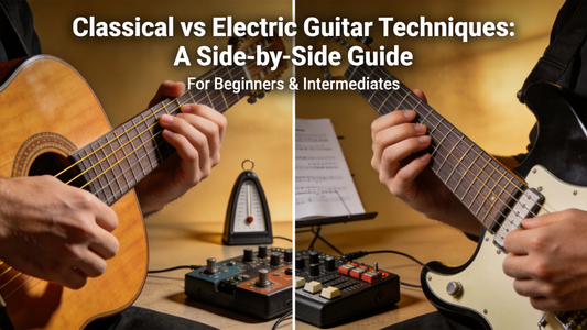 How to Adapt Classical Guitar Techniques for Electric Guitar: A Complete Guide