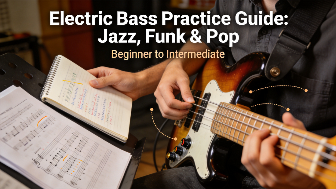 How to Play Smooth Electric Bass Arpeggios: A Step-by-Step Practice Guide for Beginner & Intermediate Players