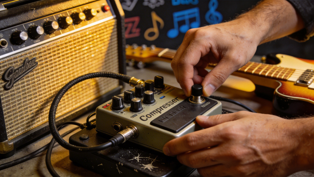 How to Use a Compressor Pedal for Smooth Electric Guitar Tones: A Complete Guide to Settings, Techniques, and Sound Design