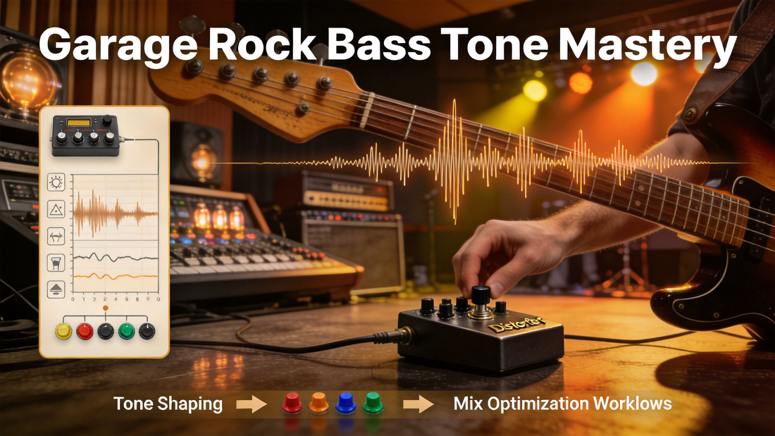 How to Use a Bass Distortion Pedal for Garage Rock Rhythm Parts: Add Crunchy Edge Without Sacrificing Low-End Clarity in Live Mixes