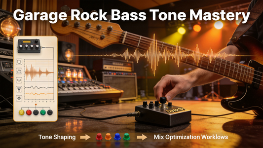 How to Use a Bass Distortion Pedal for Garage Rock Rhythm Parts: Add Crunchy Edge Without Sacrificing Low-End Clarity in Live Mixes
