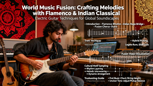 How to Craft World Music-Inspired Guitar Melodies on Electric Guitar