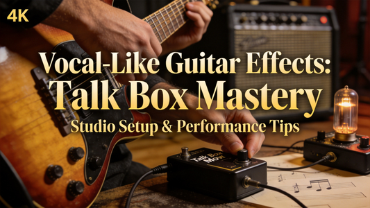 The Ultimate Guide to Using a Talk Box for Unique Electric Guitar Vocal-Like Effects