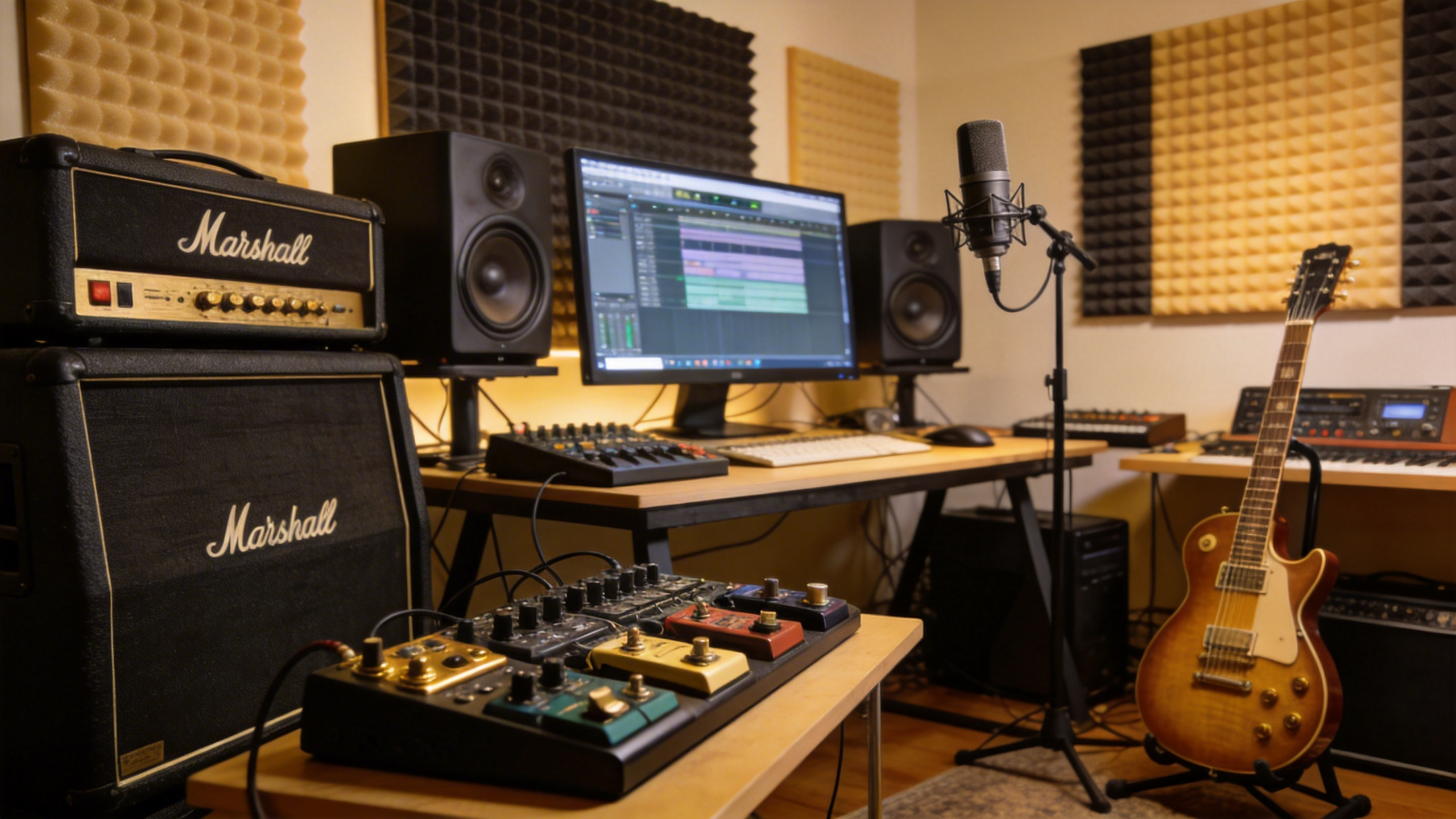 How to Set Up a Home Recording Studio for Electric Guitar: A Complete ...