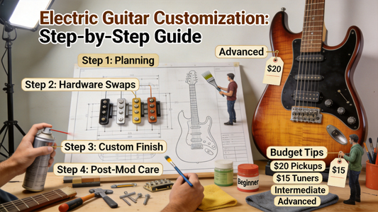 How to Customize the Appearance of Your Electric Guitar: A Complete Step-by-Step Guide