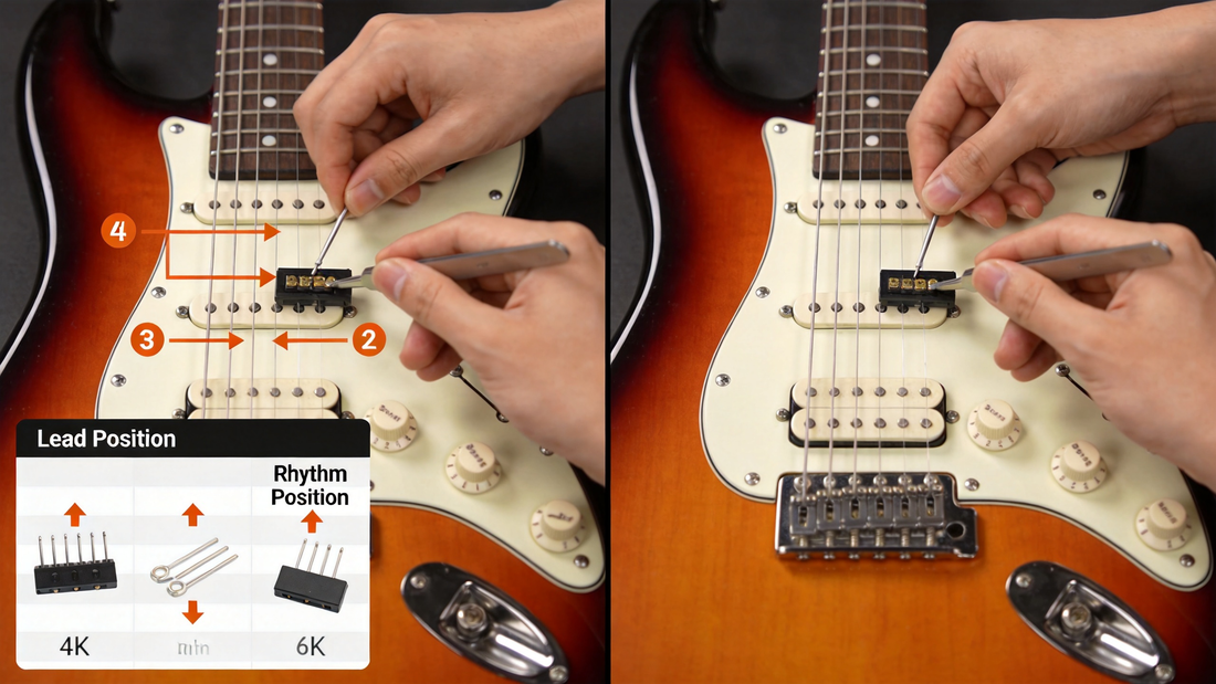 The Ultimate Guide to Adjusting Electric Guitar Pickup Height for Balanced Output & Clarity (Lead & Rhythm Playing)