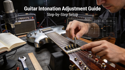 How to Adjust Electric Guitar Intonation for Consistent Pitch Accuracy Across Every Fret (Live & Studio Sessions)