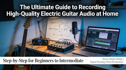The Ultimate Guide to Recording High-Quality Electric Guitar Audio at Home
