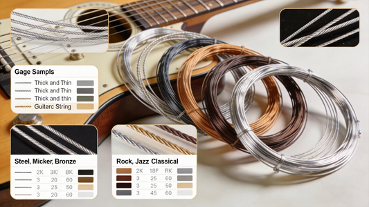 How to Choose the Right Electric Guitar Strings: A Complete Guide to Gauge, Material & Genre Selection