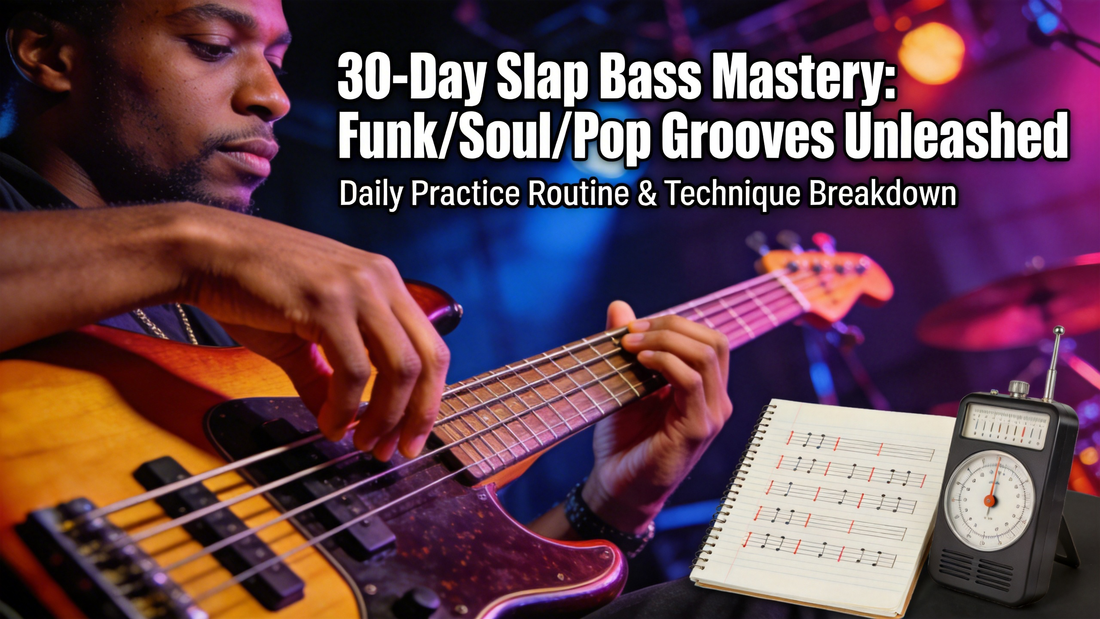 How to Play Slap Bass Techniques on a 4-String Bass: Mastery Guide